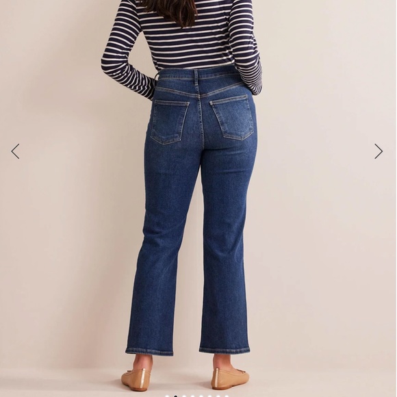 Boden High Rise True Straight Jeans size 31 / 32" in Indigo - Picture 2 of 10